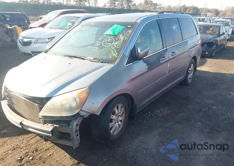 2008 Honda Odyssey Ex z USA, uszkodzony, nr VIN 5FNRL38488B032733